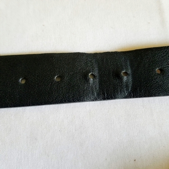 New York & Company Black Faux Leather Belt Medium - Picture 6 of 9
